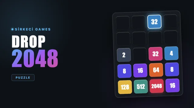 Drop 2048 – Number Block Drop &amp; Merge Game
